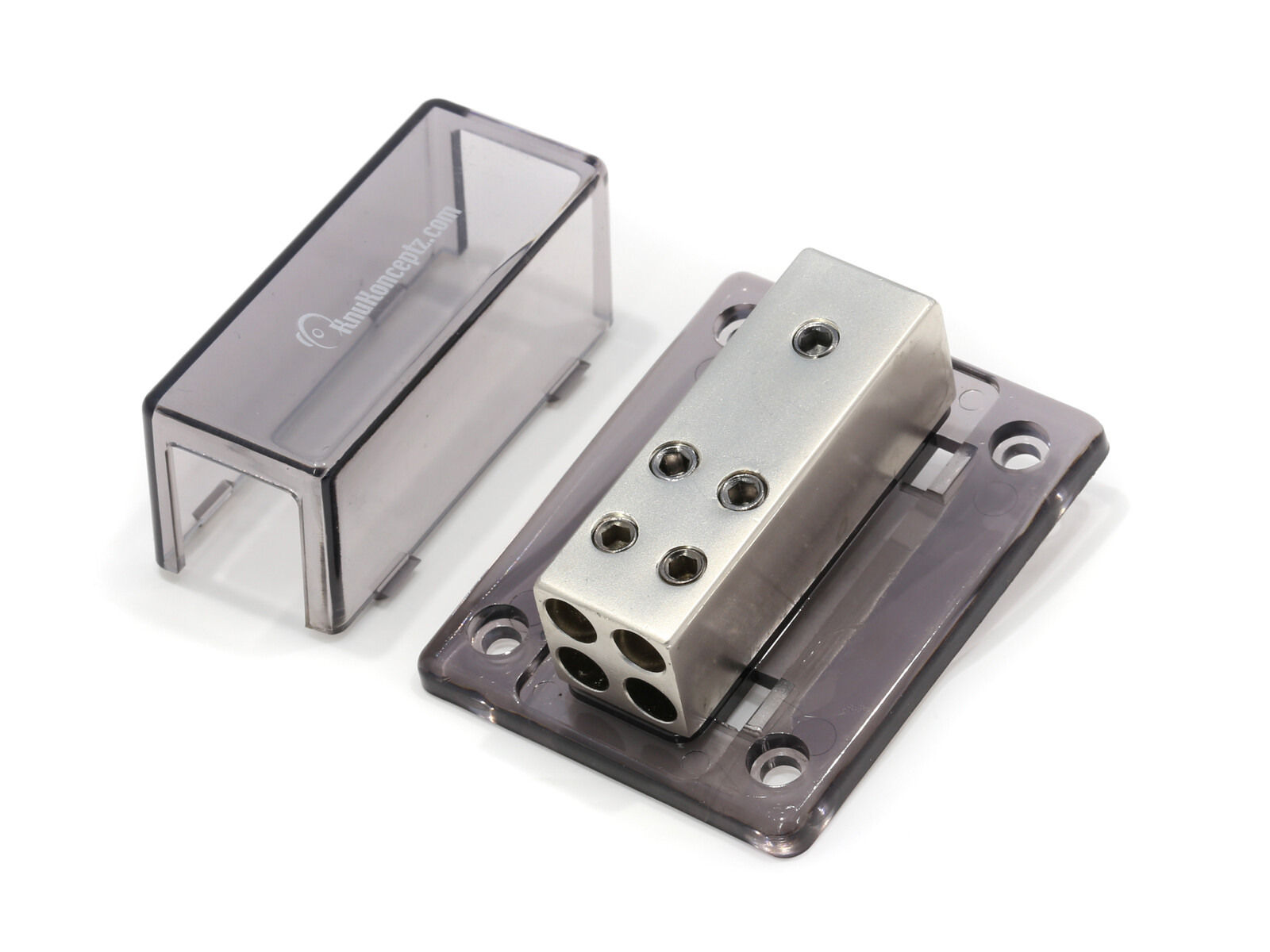 KnuKonceptz Bassik 4 Way 4 Gauge to 8 Gauge Ground Distribution Block