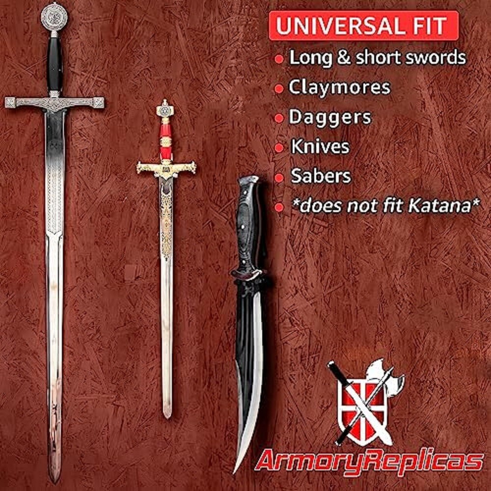 Universal Adjustable Sword Display Wall Hook Hanger Wall Mount for Sword ,Dagger