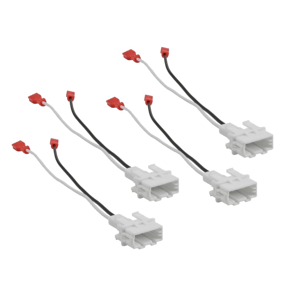 72-7302 CAR FACTORY SPEAKER HARNESS CONNECTOR PLUG FOR HYUNDAI/KIA 2PAIRS USA