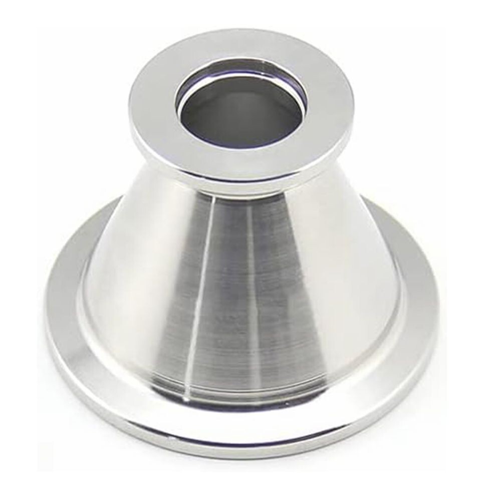 KF50 (NW50 to KF25 (NW25) Flange vacuum conical reducer Stainless steel 304 A989