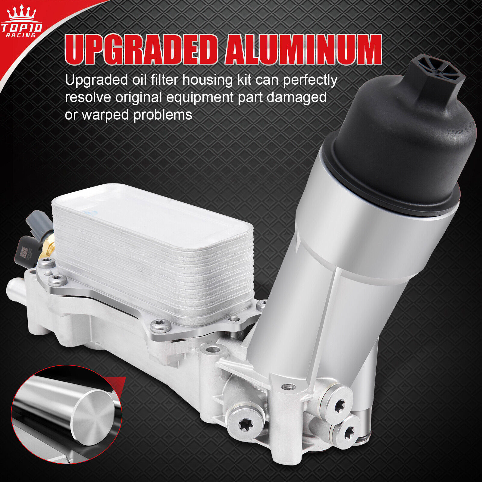 Engine Oil Cooler Filter Housing Assembly For Dodge Chrysler Jeep 2011-2016 3.6L