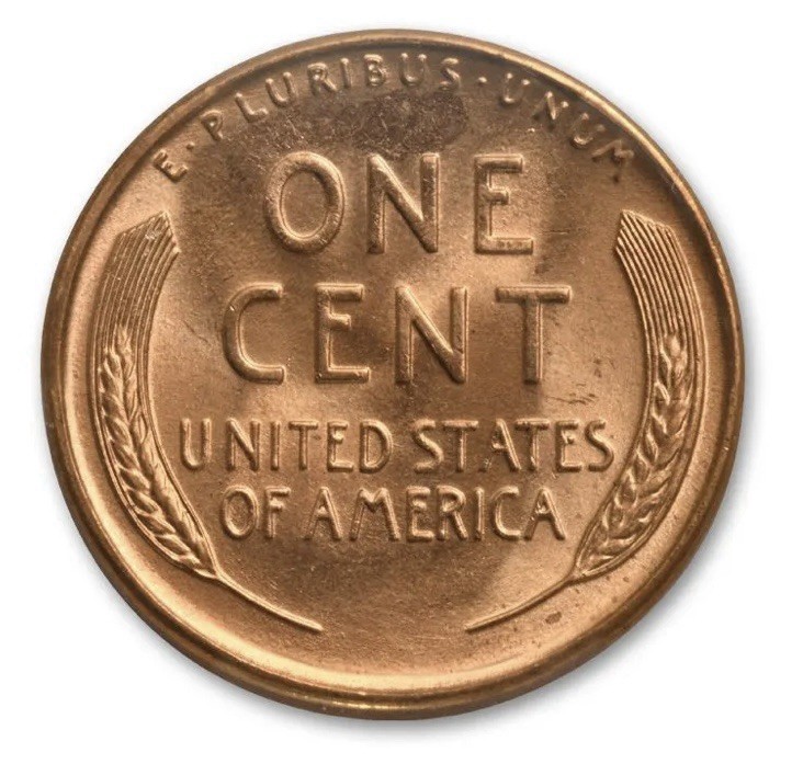 1955 S 1955S Lincoln Cent Wheat Penny Uncirculated UNC BU