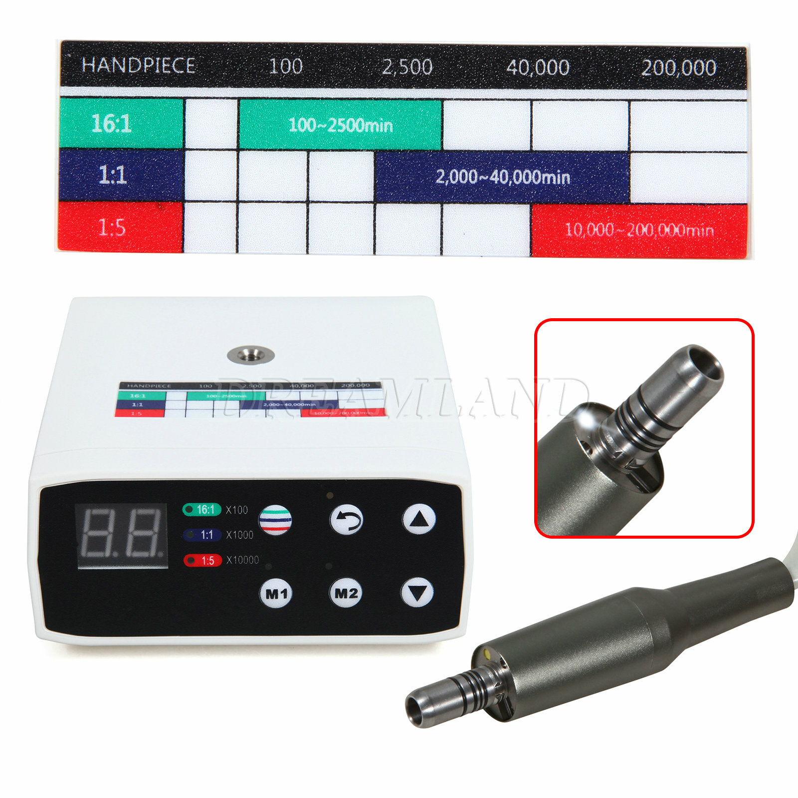 Brushless Electric Micromotor Motor (Water Tank) Practice Equipment Unit ZX