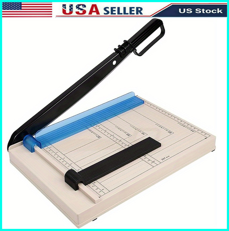Paper Cutter,Paper Trimmer with Guard,12" Cut Length Guillotine Paper Cutter