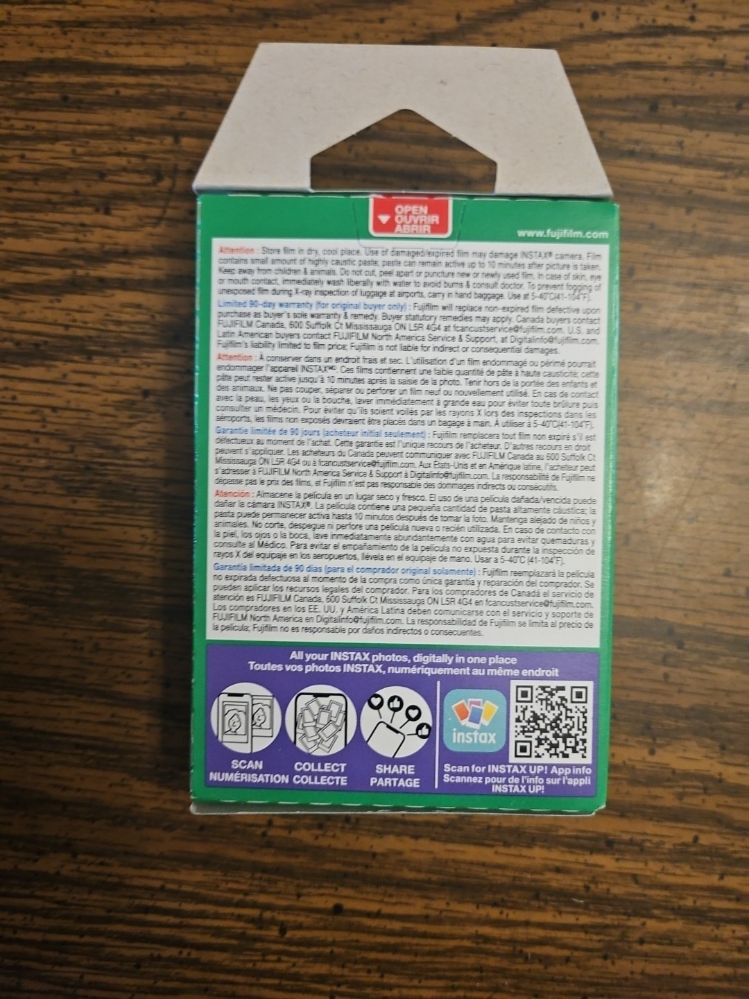 Fujifilm INSTAX Mini Instant Film (Rainbow) - 10 Sheets Sealed