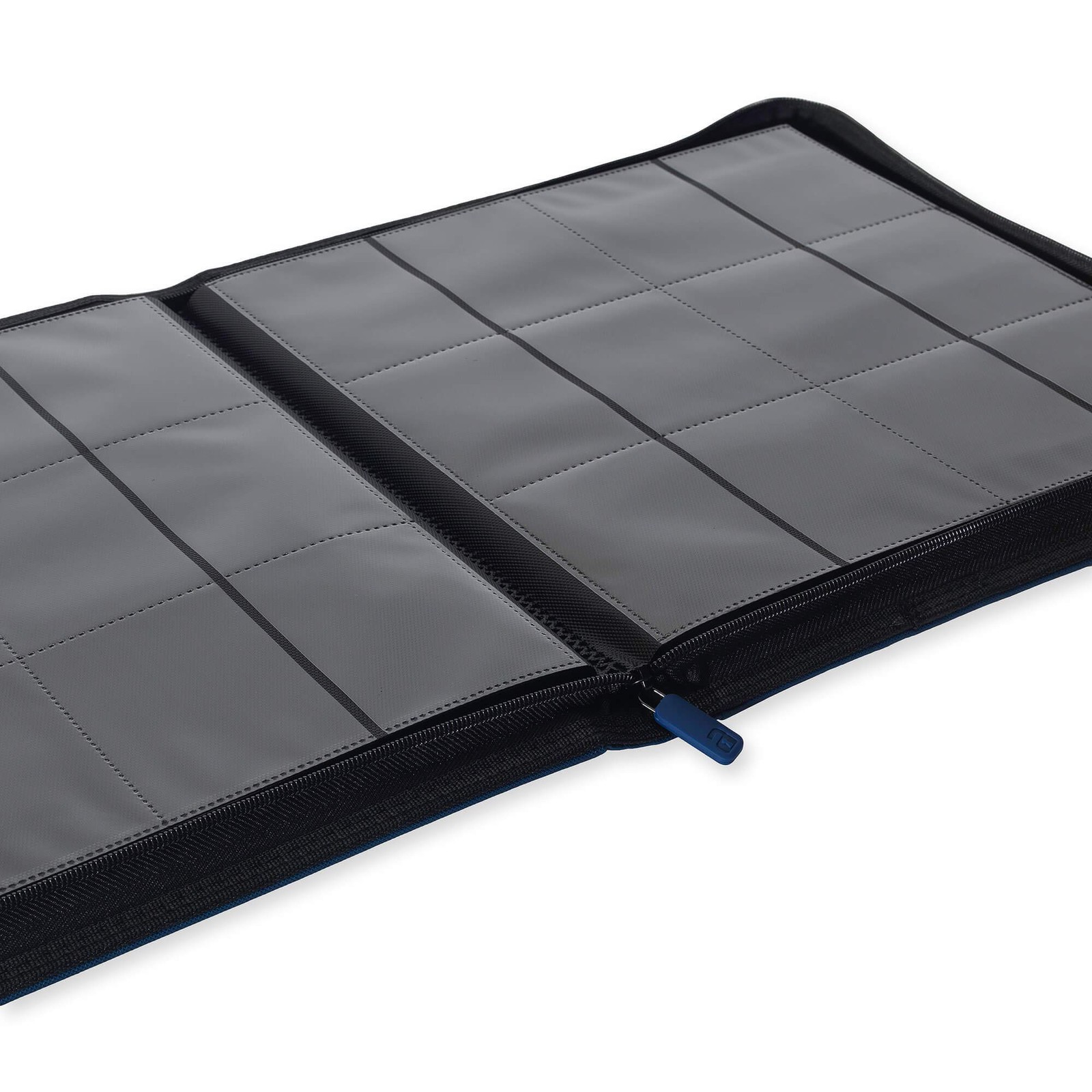 Vault X 12 XL Pocket Zip Binder - 624 Card, TCG Folder Album, Side-Loading (Blue