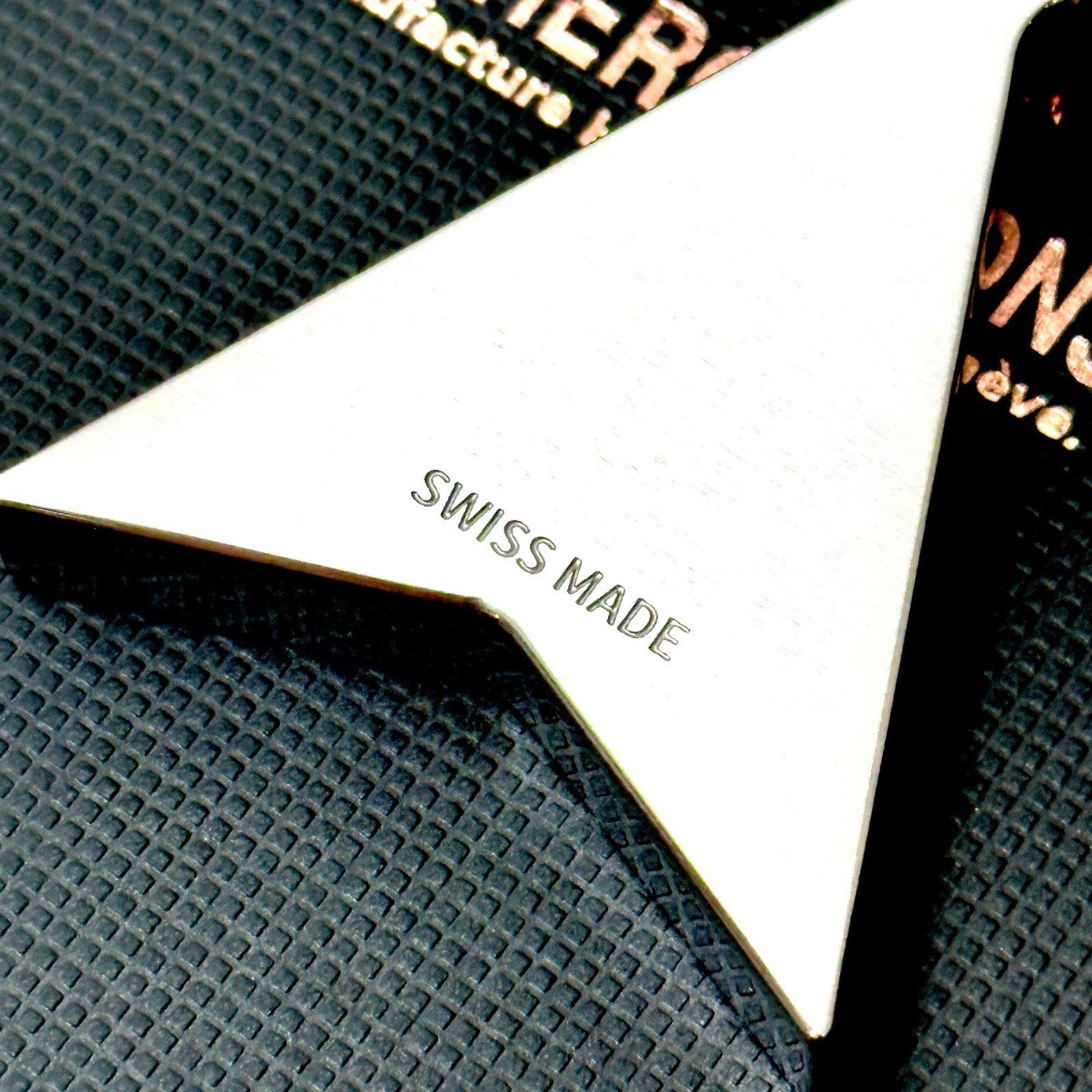 Vacheron Constantin Maltese Logo Stainless Steel Heavy Paperweight AD VIP Gift