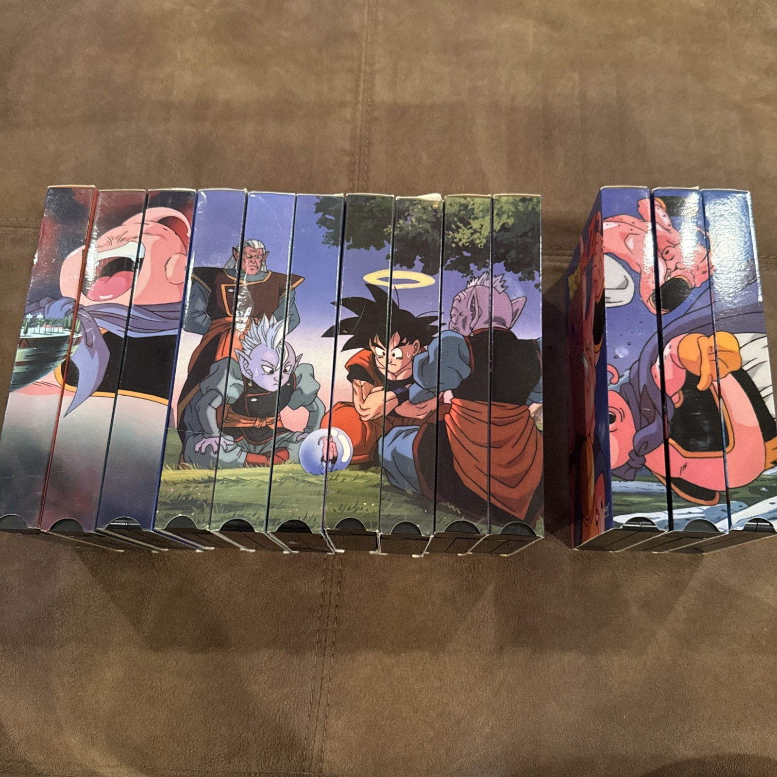 DRAGONBALL Z VHS FUSION SAGA SET Majin Buu 13 VHS Tapes Cassettes