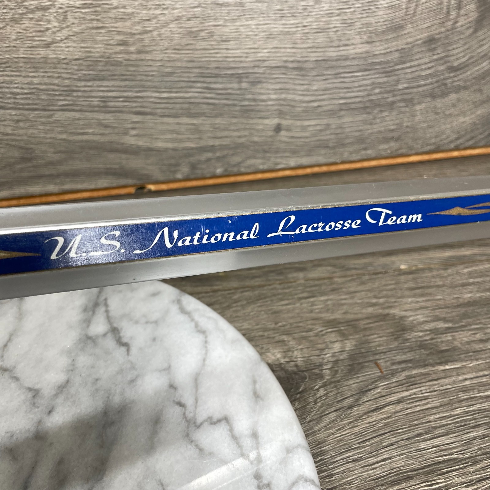 Vintage Warrior Lacrosse Stick Aluminum US National Team Retro Limited Edition