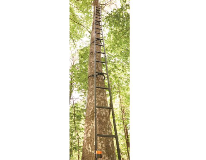 20' Tall Climb Tree Stand Ladder Deer Outdoor Hunting Climbing Stick Treestand