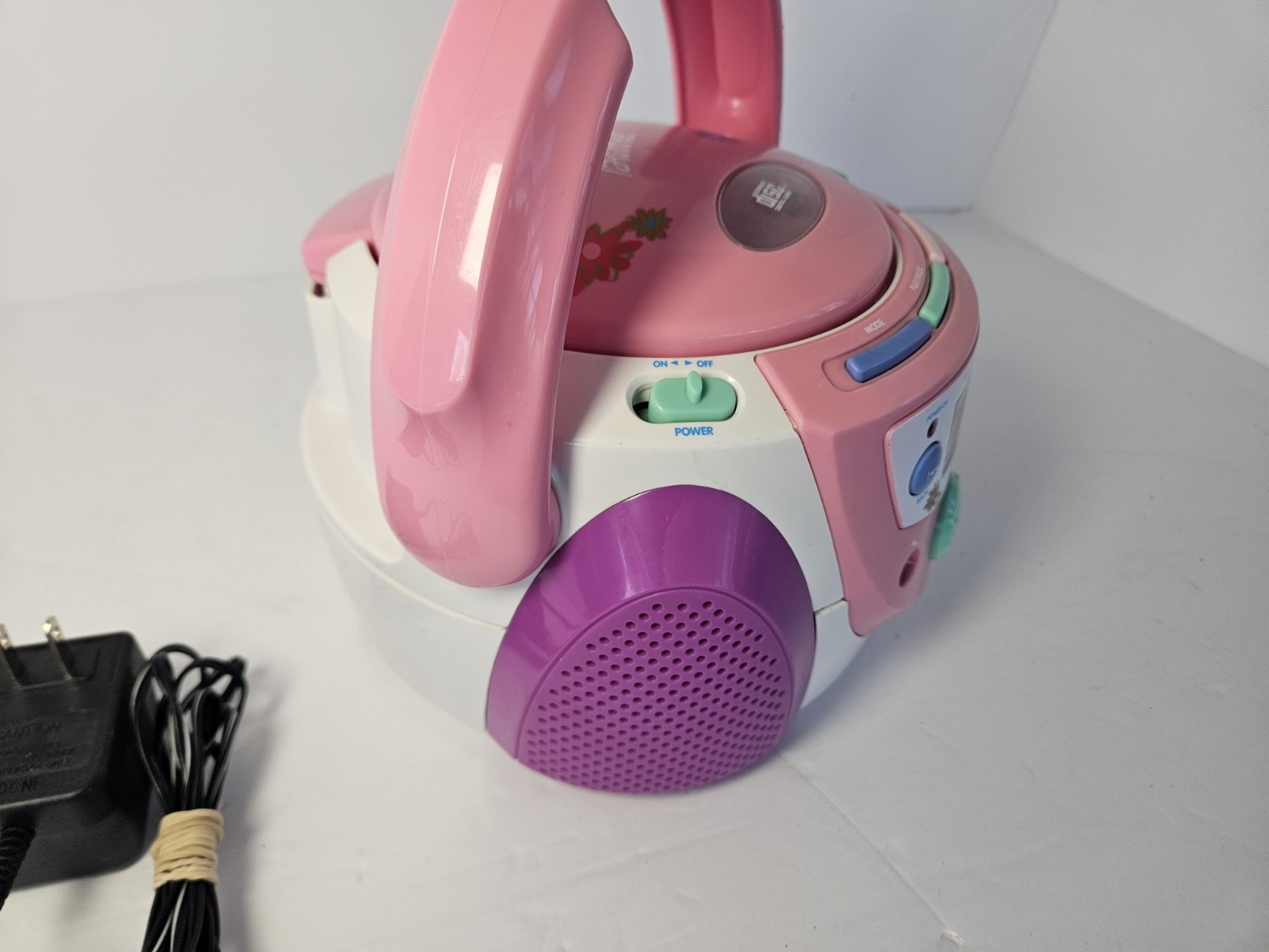 Vintage 2003 Barbie Mattel Karaoke Sing With Me CD Player WORKING TESTED