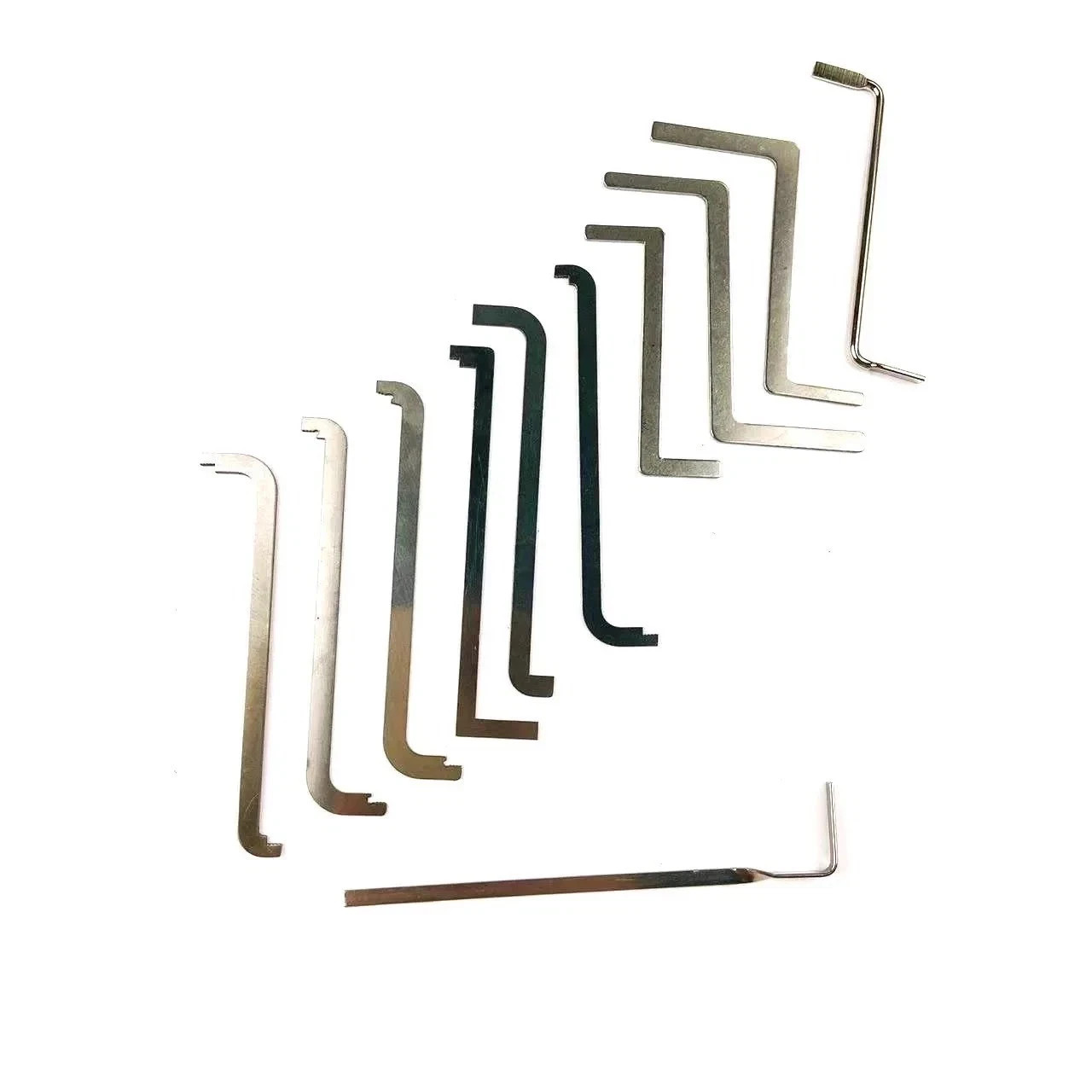 11pcs Turning Tool Lock Tension Wrenches Locksmith Pick Tool New*