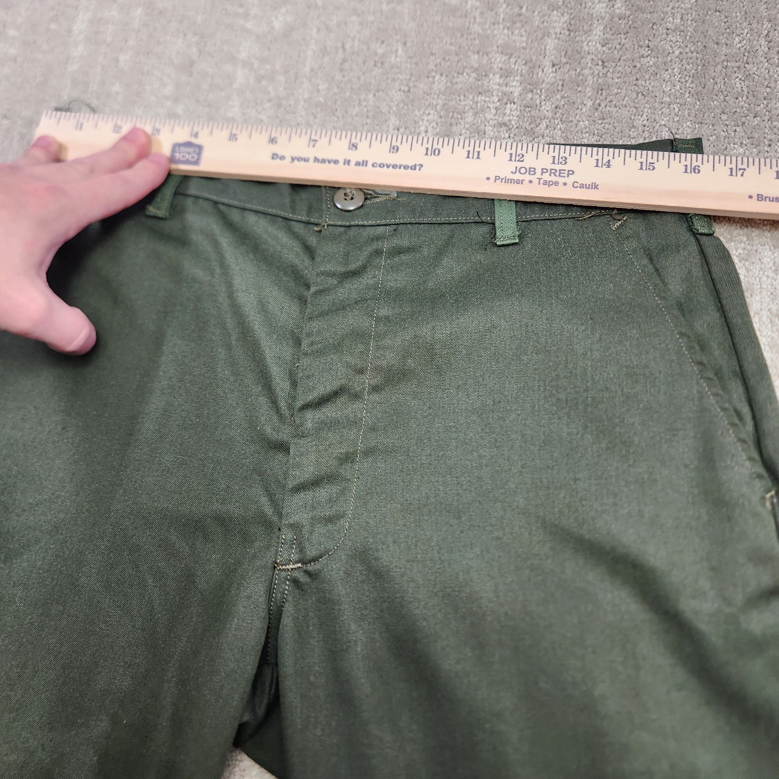 Vintage 80s Military Pants Men 32x32 *READ Gibraltar Fire Resistant Aramid Green