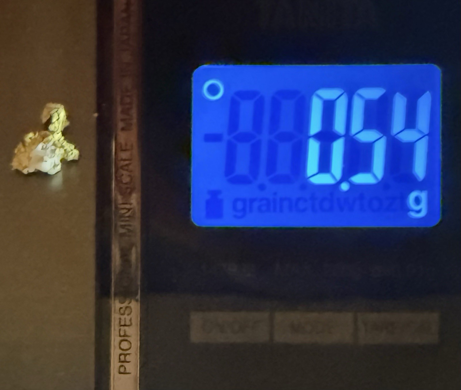 .540 GRAMS GRASS VALLEY NEVADA CRYSTALLIZED GOLD QUARTZ SPECIMEN "SWAN" #GQ540