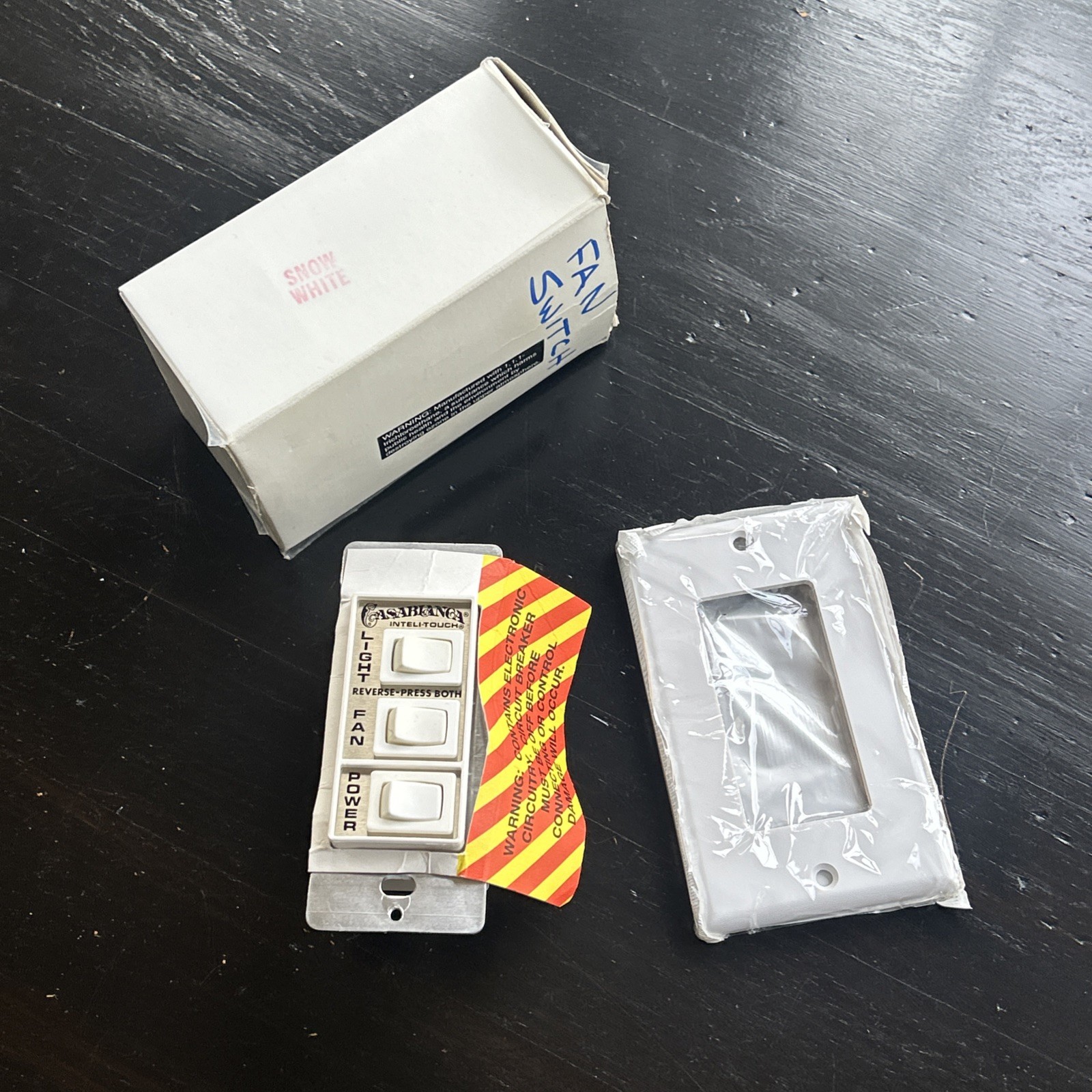 Casablanca W-11 Inteli Touch Ceiling Fan Wall Control Switch Snow White