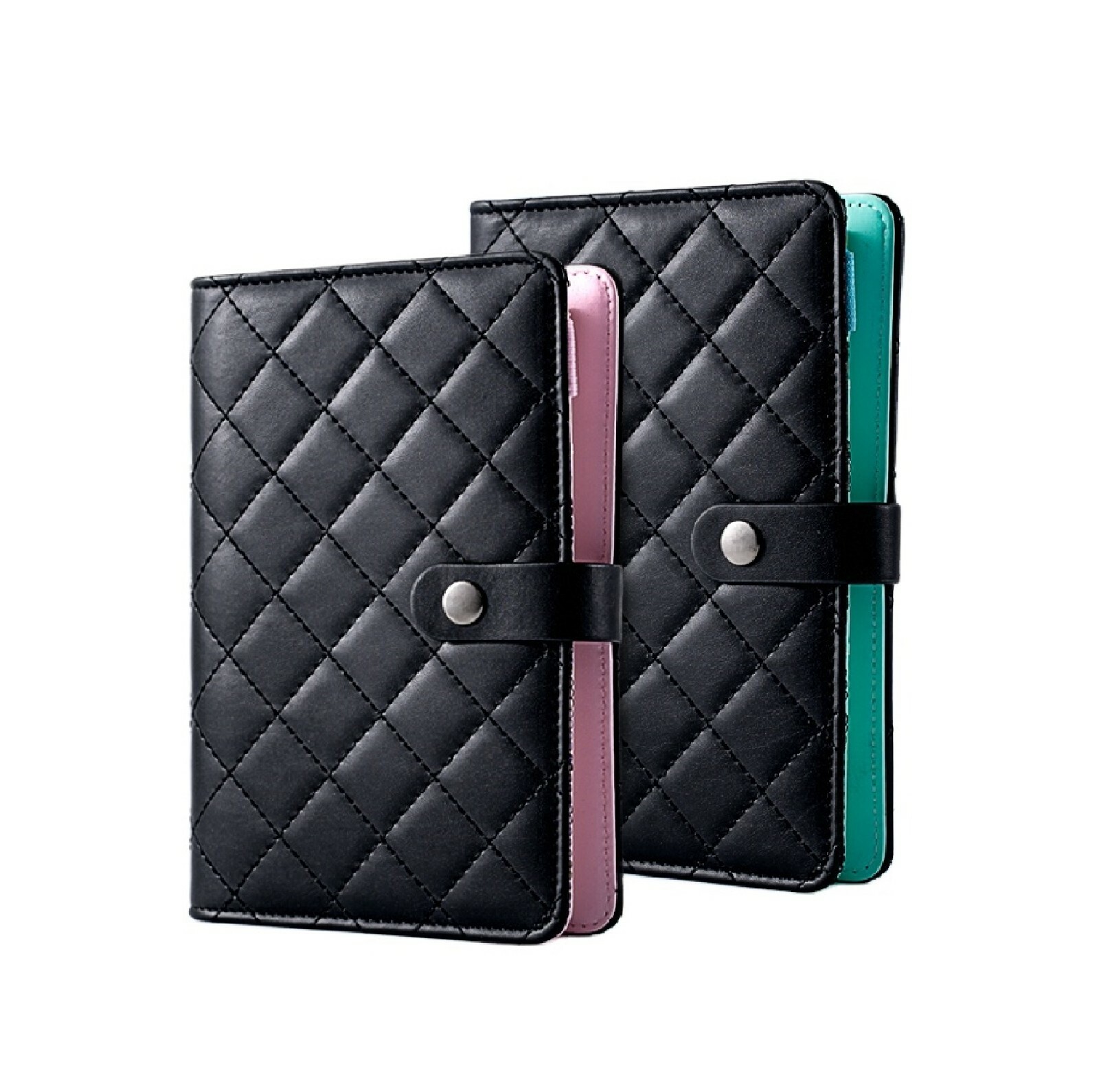 💘 Luxury Checkered/Quilted A5 A6 Agenda Binder Planner Journal Notepad Gift
