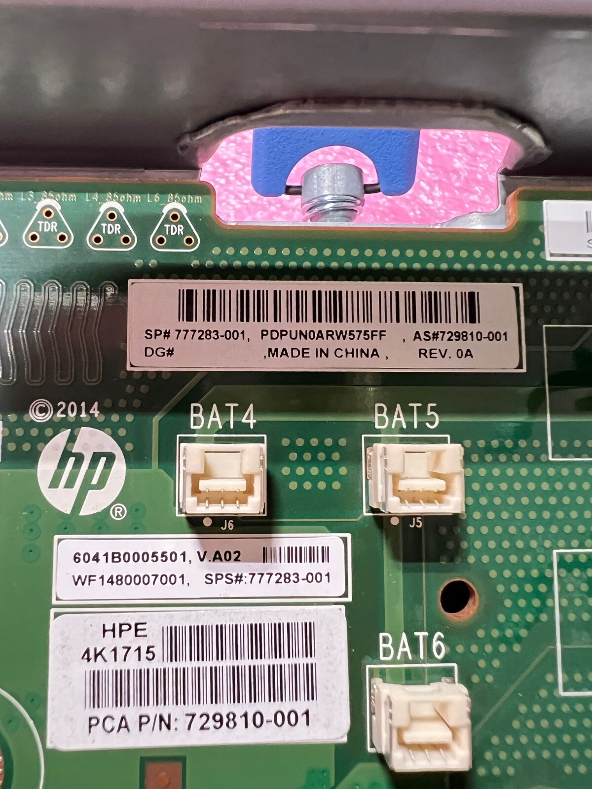 HP 777283-001 ProLiant DL380 Gen9 Secondary PCIe Riser card. Optional Cage/Cable