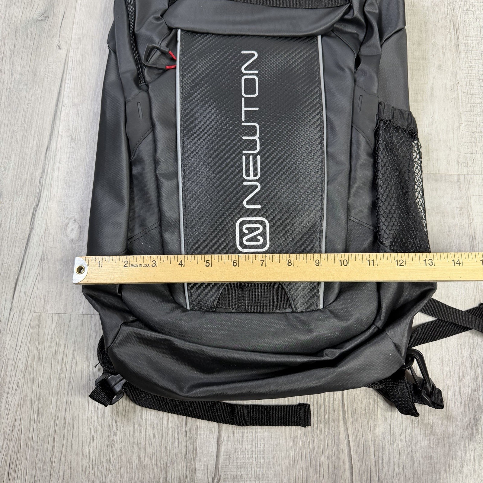 NWT Motion Composites Newton Wheelchair Bag Backpack Black Carbon Fiber