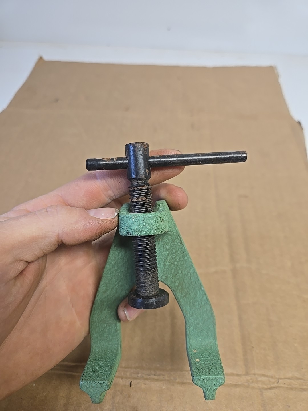 VINTAGE GREEN REDDING DOUBLE "C" CLAMP FOR LUBRISIZER - FREE SHIPPING