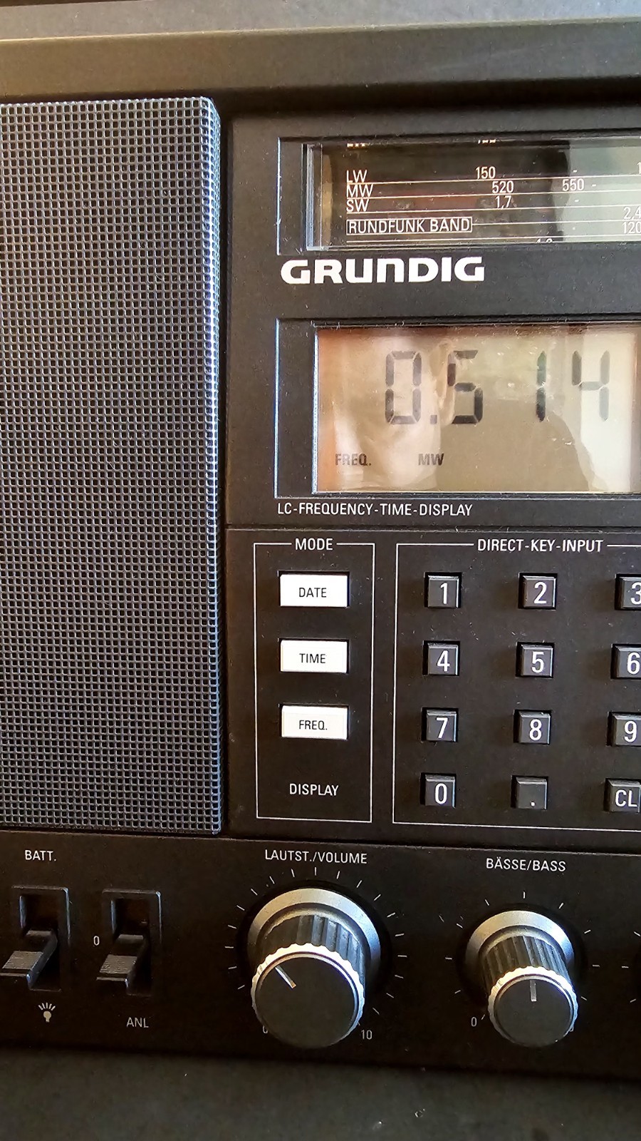 Grundig Satellit Professional 650 LW,MW,SW,FM