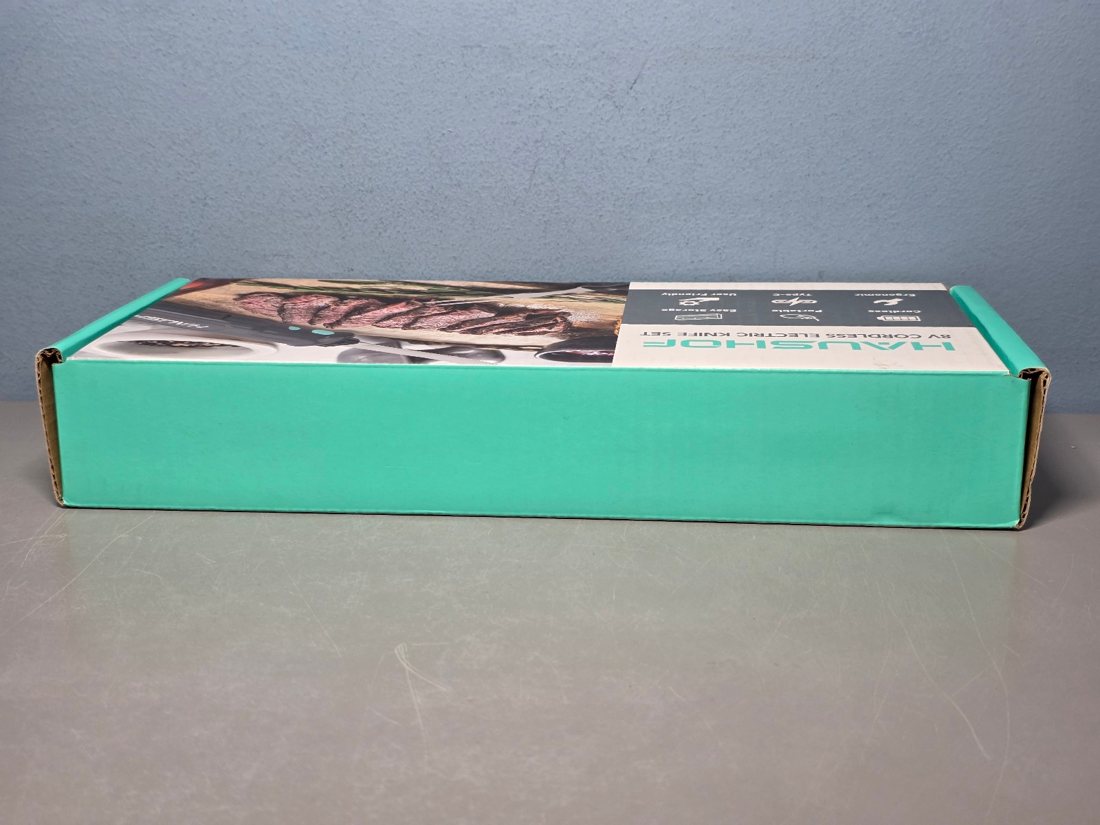 Haushof 8V Cordless Rechargable Electric Reciprical Knife Set HH24022A New