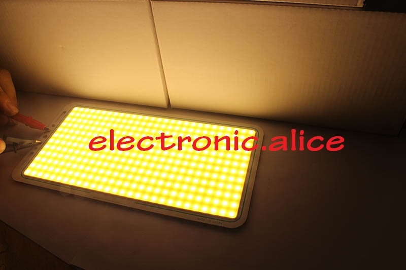 DC 12-14V 70W 336led chip Strip FLIP Module panel light 220 x 112mm COB LED