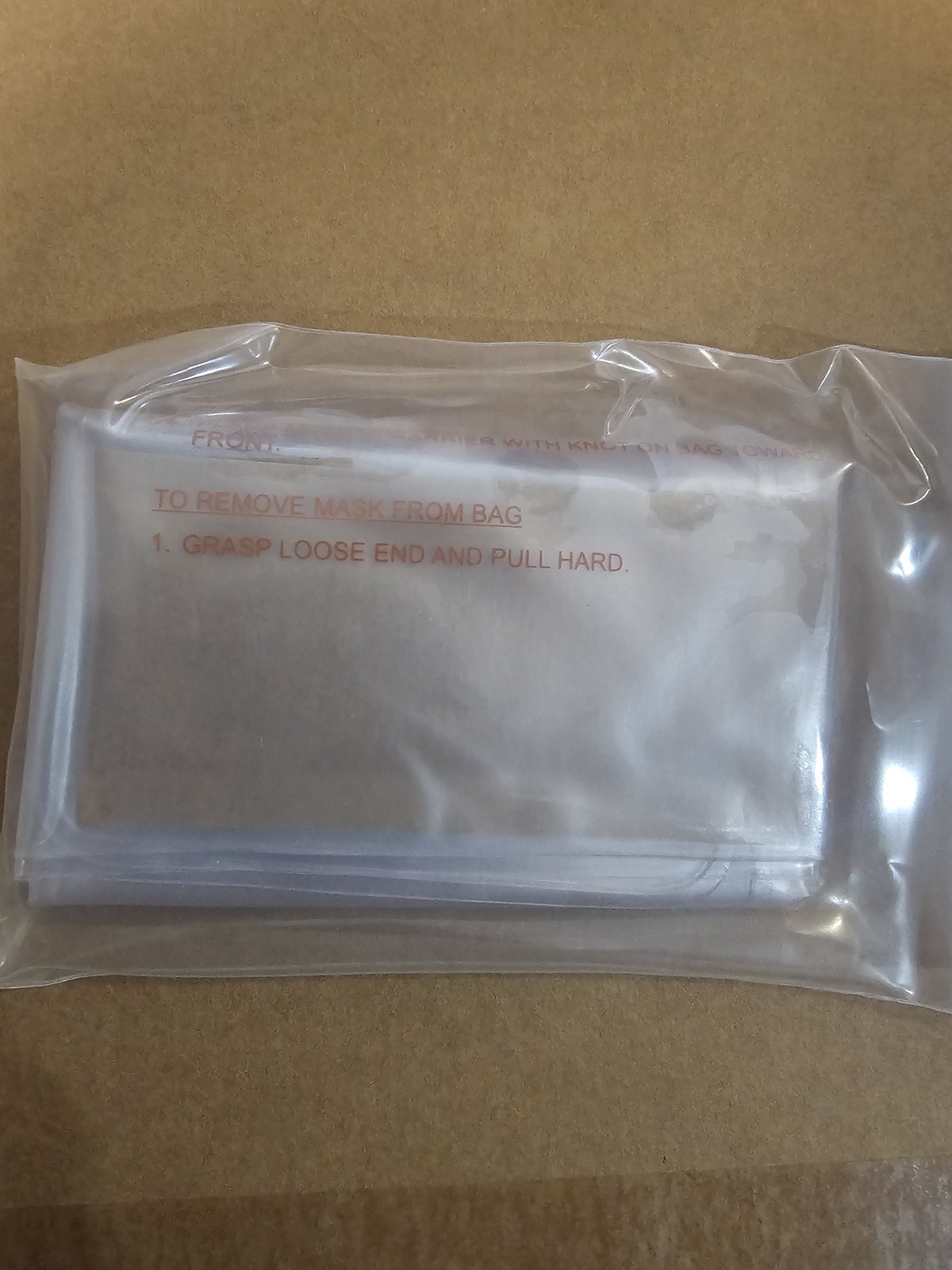 New! M50/M51 OPERATOR CARD AND WATERPROOF CHEMICAL MASK BAG
