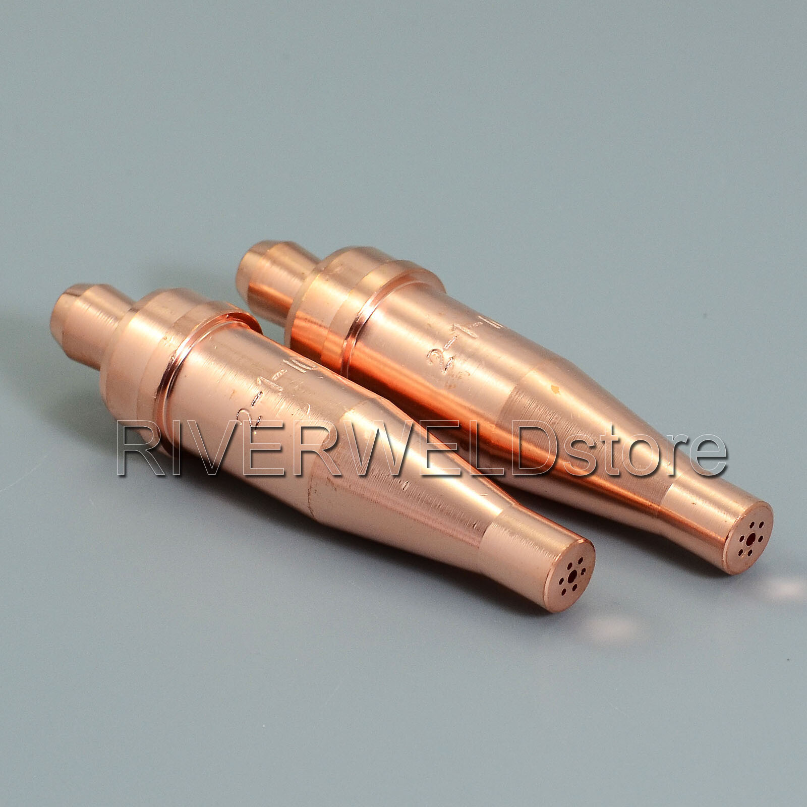 RIVERWELD Acetylene Cutting Tips 1-101 SIZE 2 For VICTOR Style Welding Torch 2pk