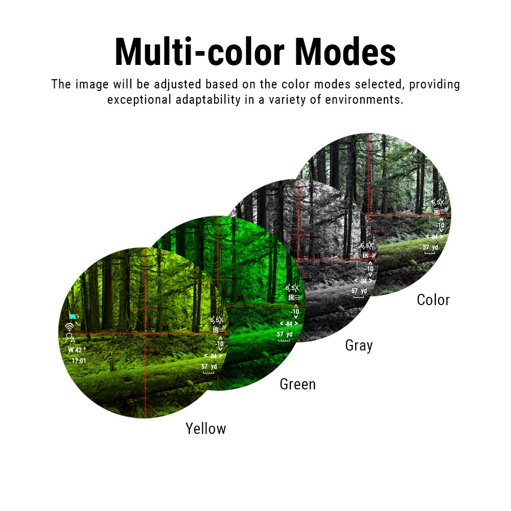 PARD DS35LRF 50mm 940nm Rangefinder Ballistic Calculator 2K NightVision Scope