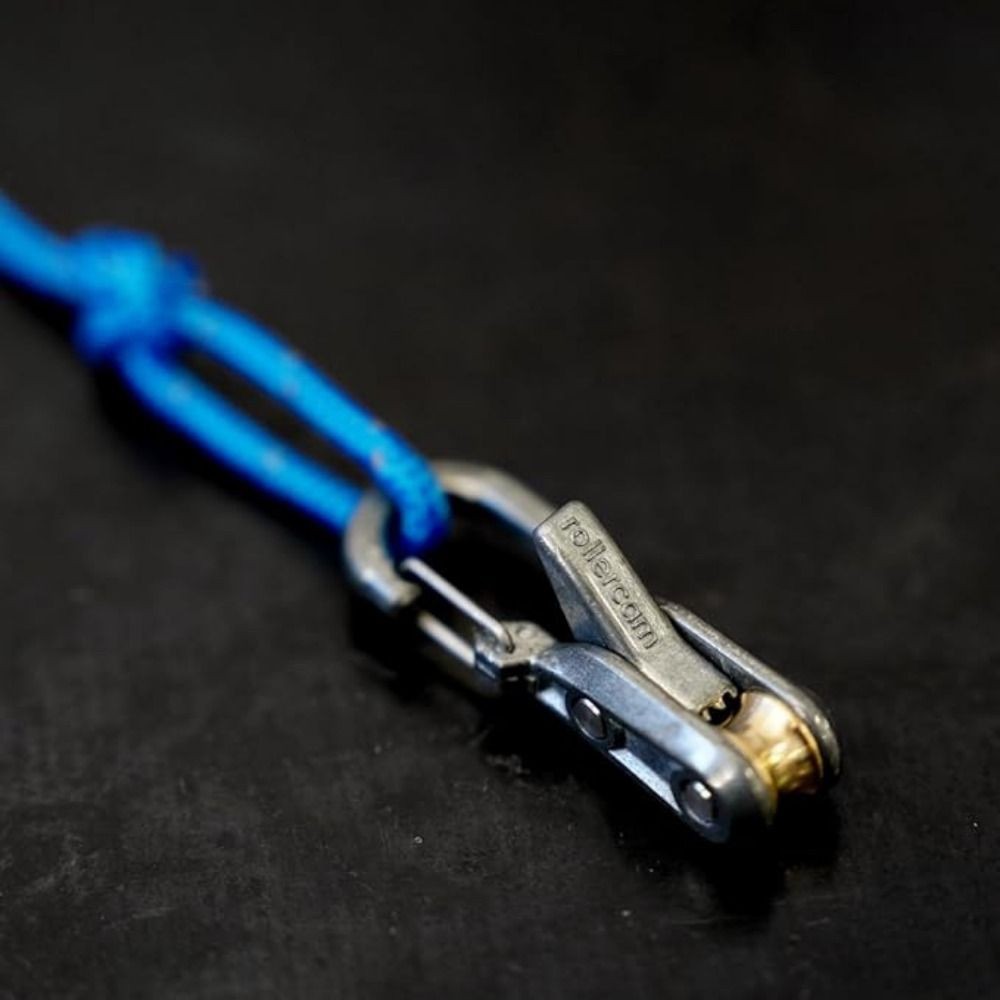 Cable Puller Lock Buckle Rope with Roller Tensioner Non-Slip Tie Down Rope