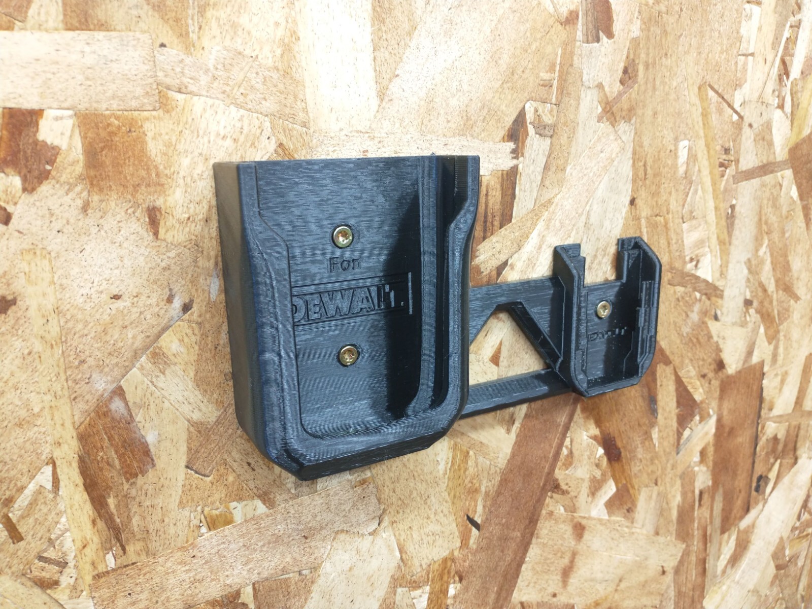 Wall Mount for DeWalt 60V Flexvolt DCBL772 Leaf Blower w/Optional Battery Mount