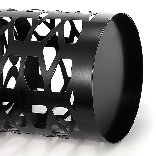 Umbrella Stand, Black Metal Umbrella Holder Freestanding, Cane Walk Stick