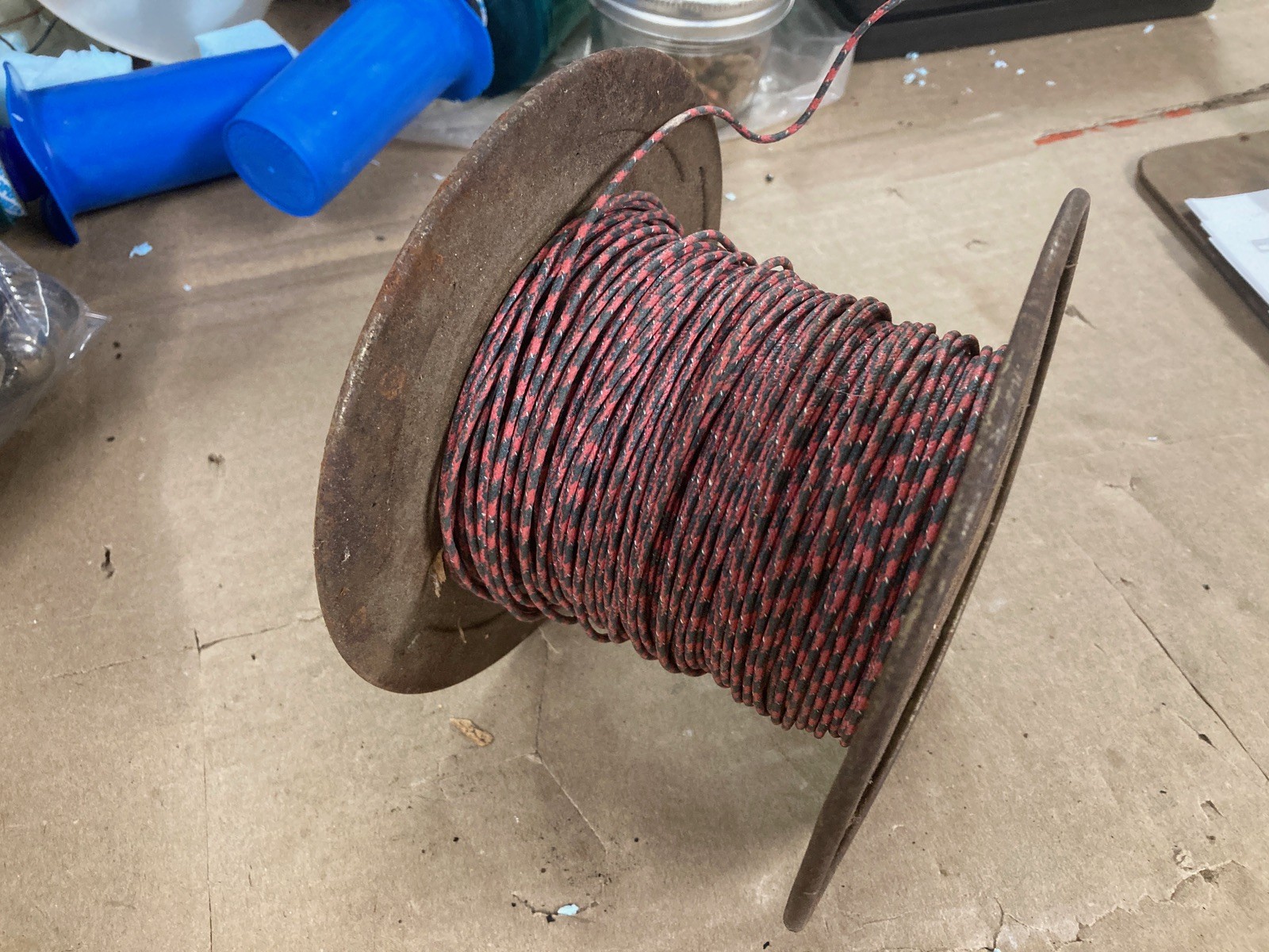 Roll of Western Electric Cloth Wire #22