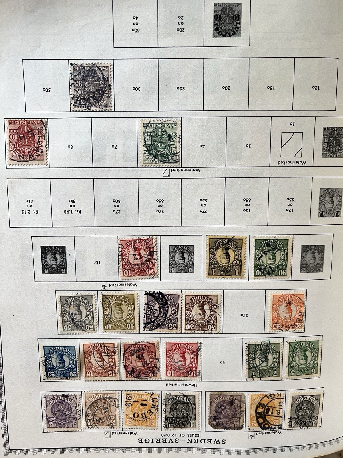 Minkus Supreme Global Stamp Album - South Africa To Zanzibar - 910 Stamps