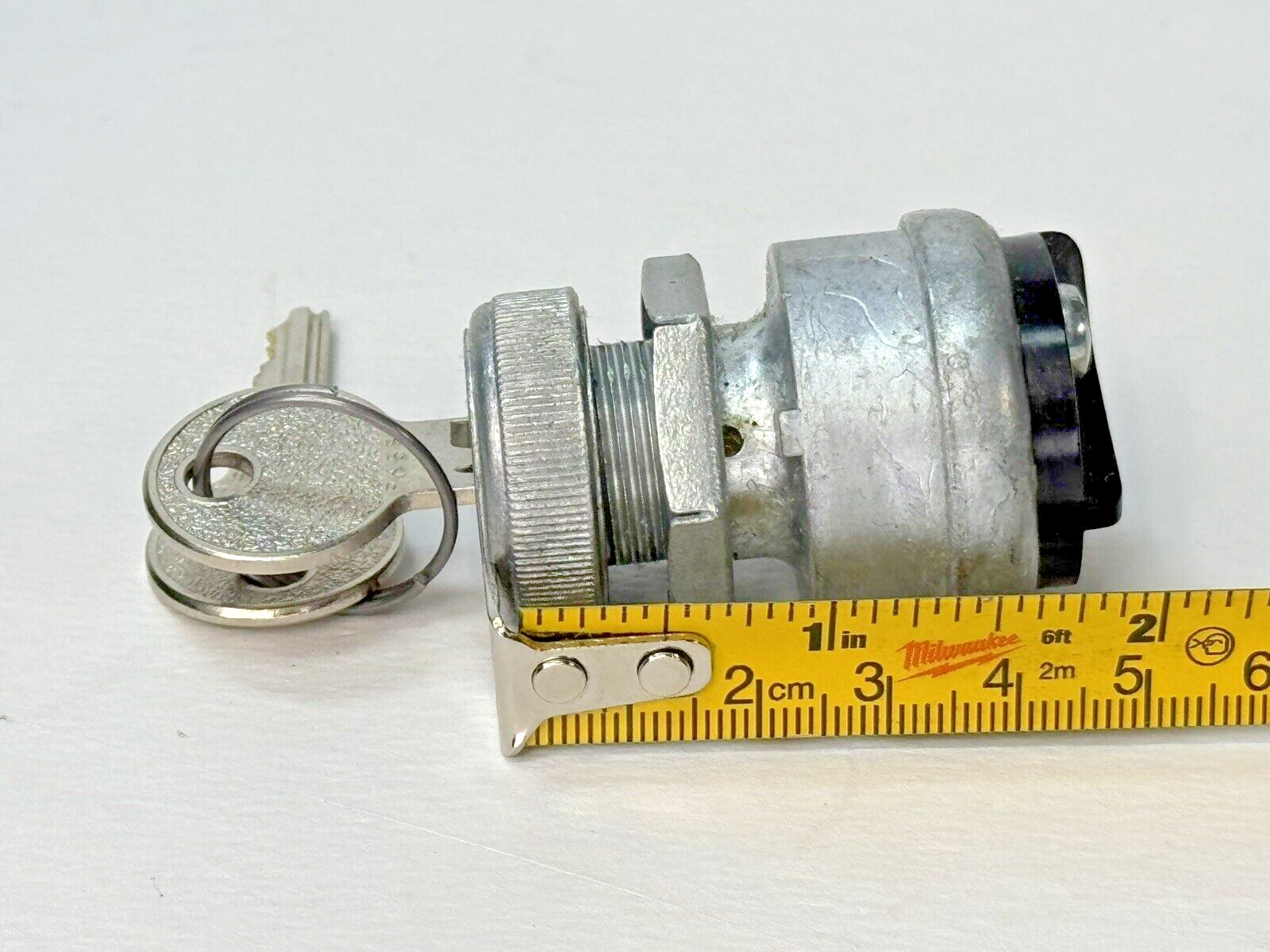 NEW GENUINE POLLAK 2-POSITION 2-POLE HEAVY DUTY IGNITION SWITCH W/ TWO KEYS