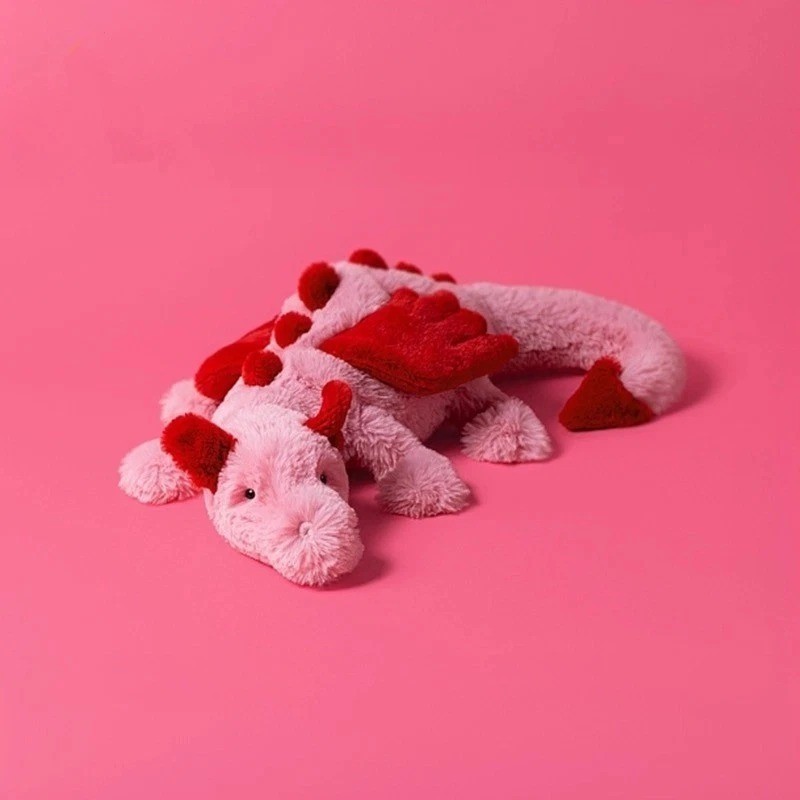 Jellycat Heart Dragon Valentine Limited Edition New with Tags