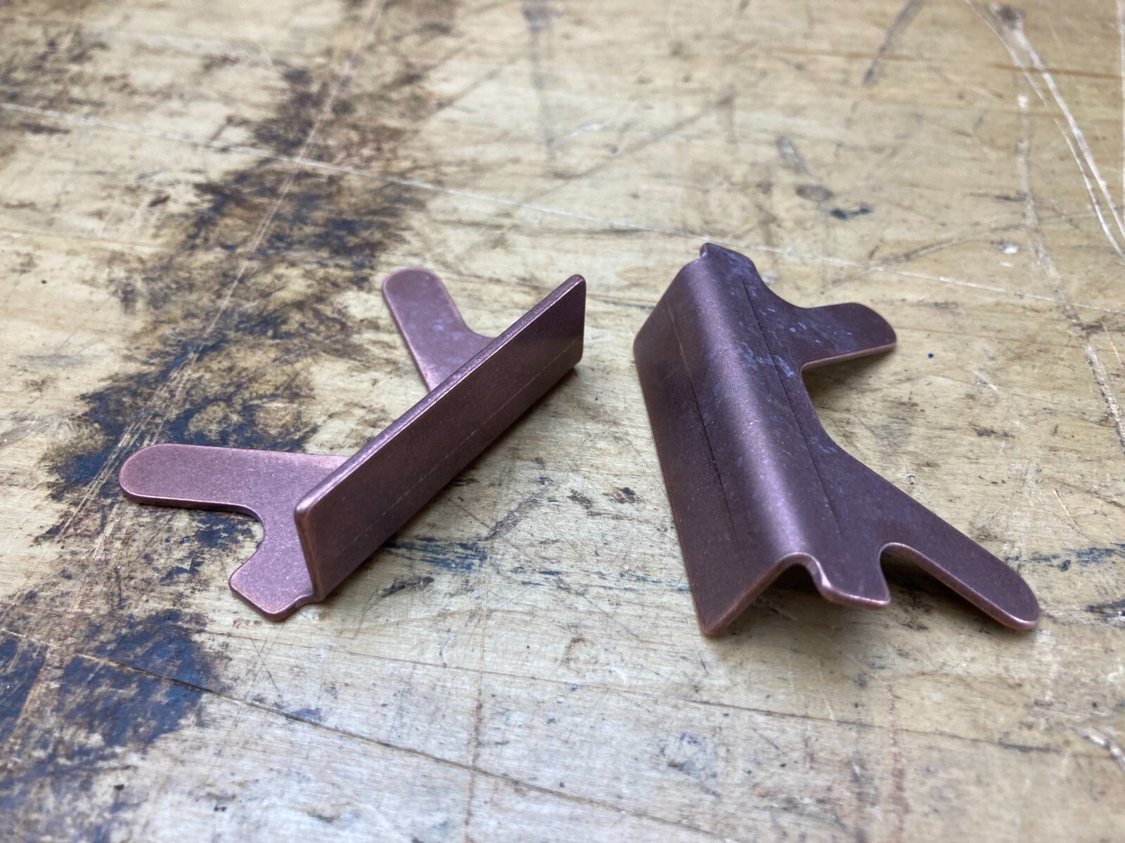 Baby Wilton 2 Bench Vise Copper Aluminum Soft Jaws Caps