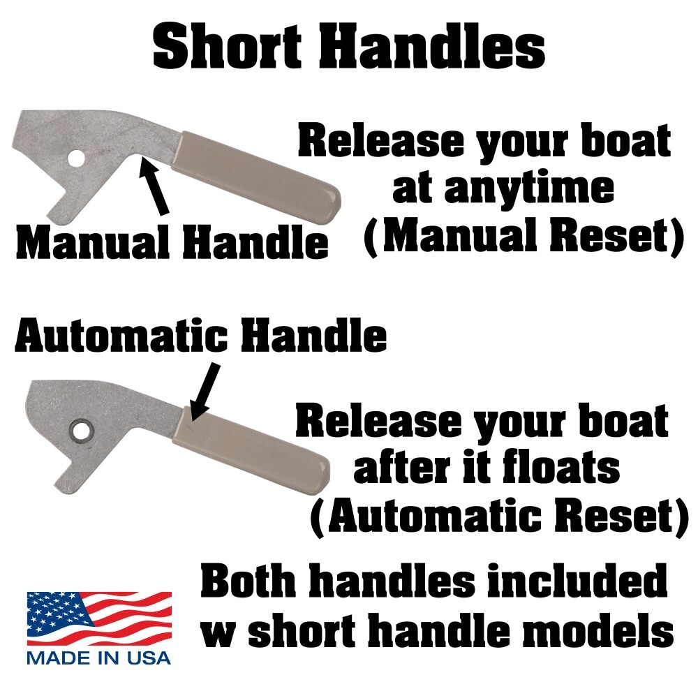 Automatic Boat Latch - Sport Model - Short Handle - Ramp N Clamp - Boat2Trailer