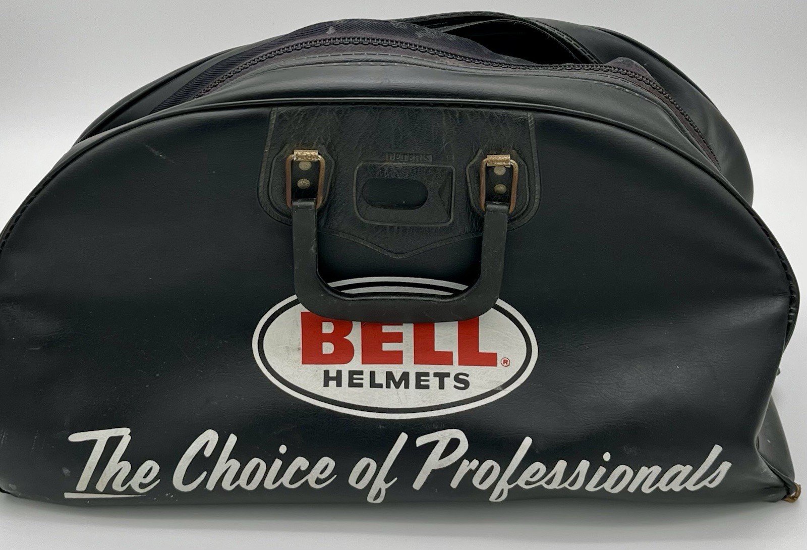 Vintage Vinyl Peters Bag Bell Helmets The Choice Of Professionals Racing REPAIRS
