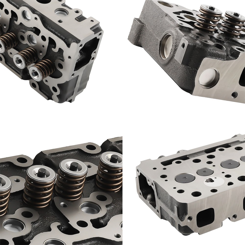 Complete Cylinder Head & Full Gasket Kit For Kubota V2203 Bobcat 773 753 7753