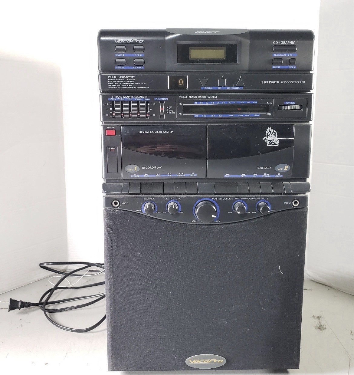 Vocopro DVD-Duet Karaoke Machine