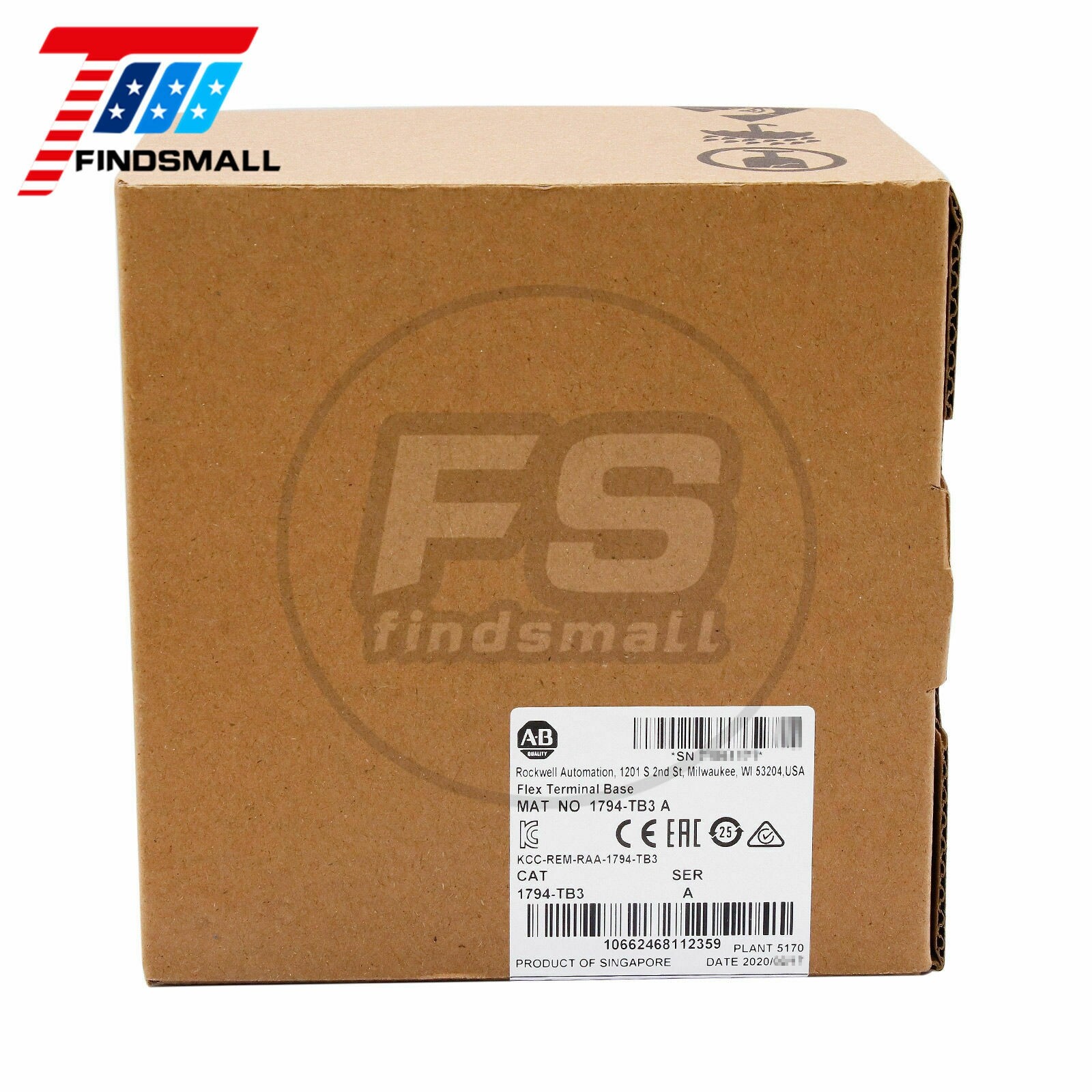 2020 New Sealed 1794-TB3 Flex Terminal Base Module 1794TB3