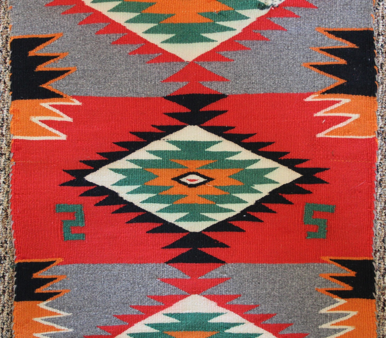 Vintage Navajo "Germantown" Throw