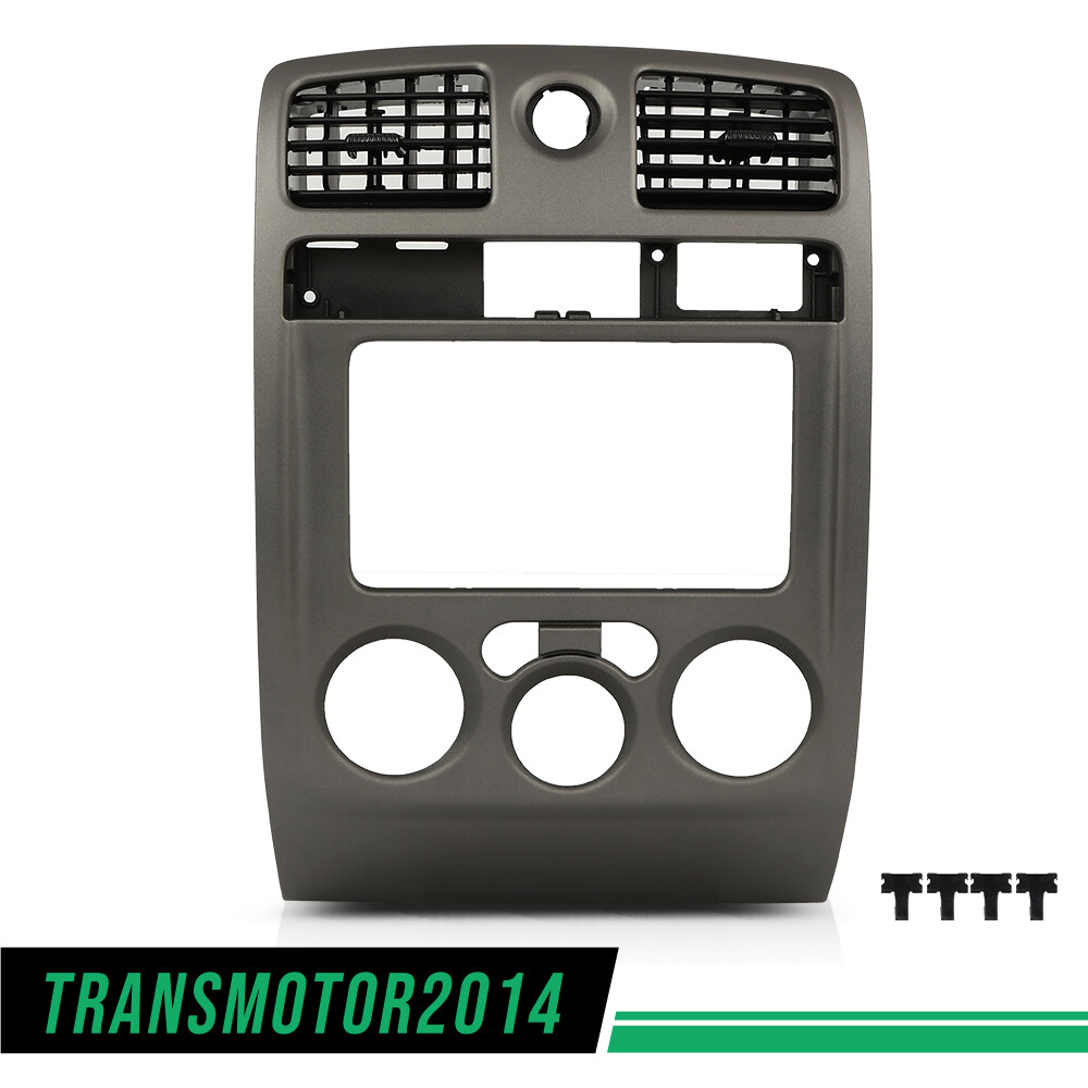 Fit For 2004-2012 Chevy Colorado GMC Canyon Center Dash Radio Vent Bezel Gray