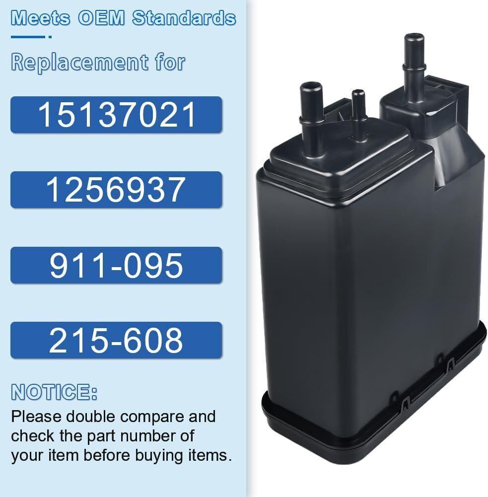 Vapor Canister 15137021 911-095 for GM Trucks and Vans Silverado 1500 4.3/5.3L