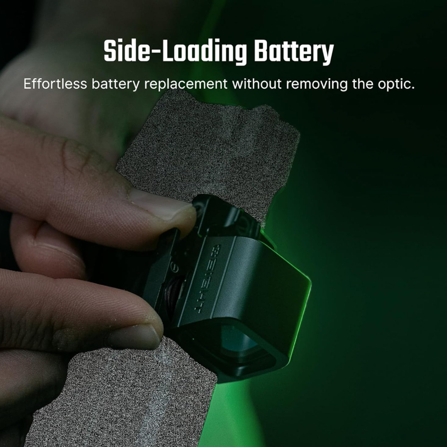 OSIGHT SE 6 MOA Green Enclosed Reflex Sight  RMSc Footprint