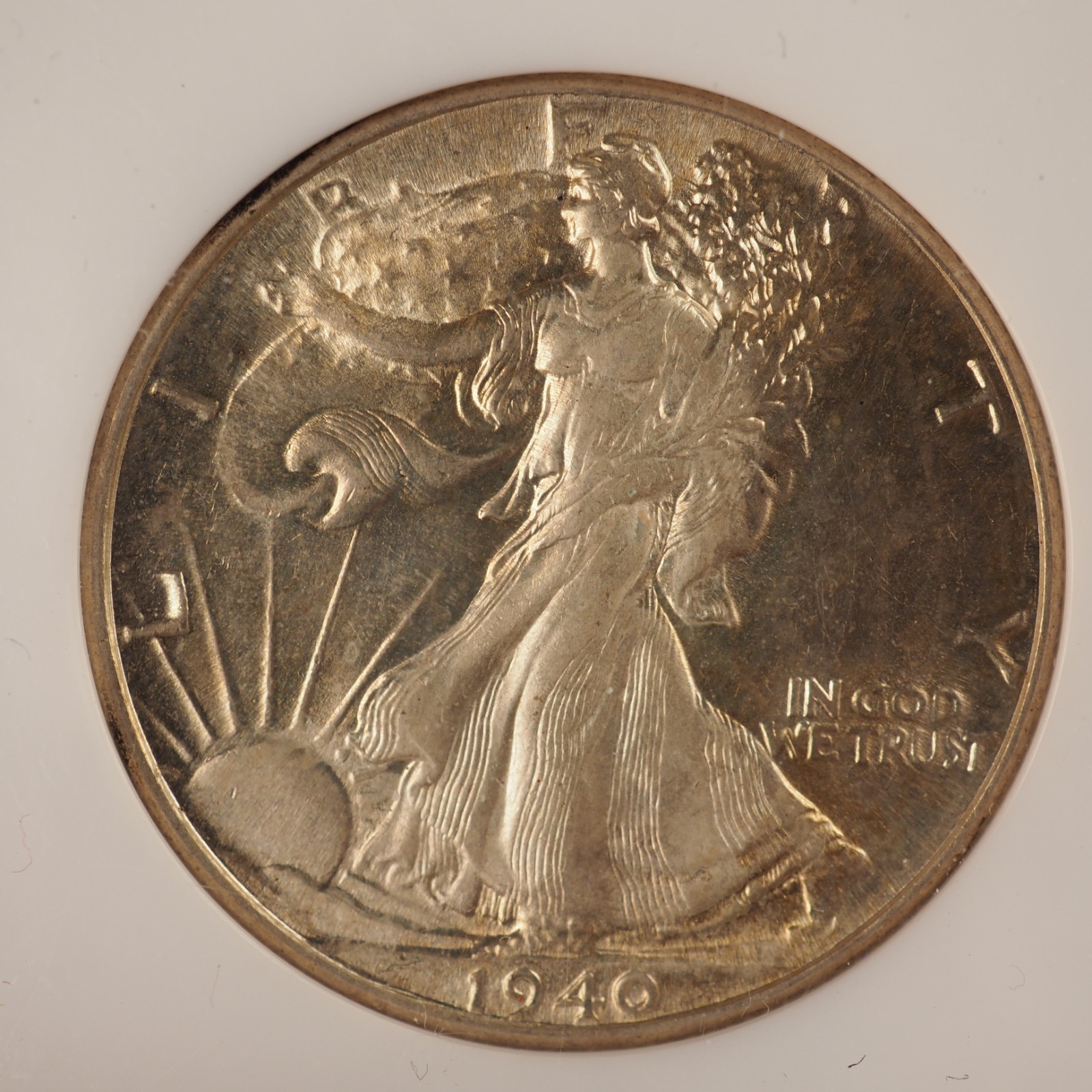 1940 WALKING LIBERTY HALF DOLLAR NGC MS63 - FREE SHIPPING!