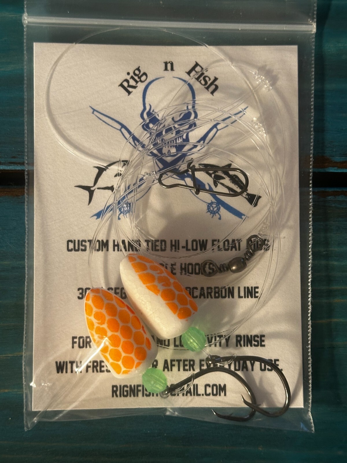 "Super Sand Flea" Hi-Low Fishing Rigs Bullet Floats Pompano Whiting Snappers