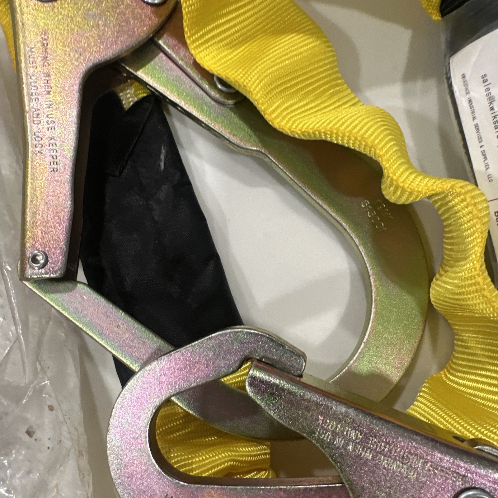 KwikSafety BOA 6' External Shock Absorber Safety Lanyard