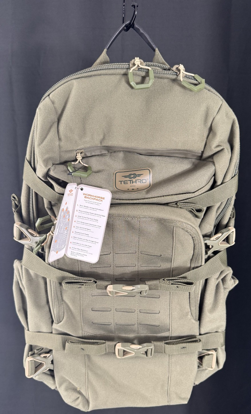 Tethrd Workhorse Backpack Saddle Hunting Pack Timber Color New